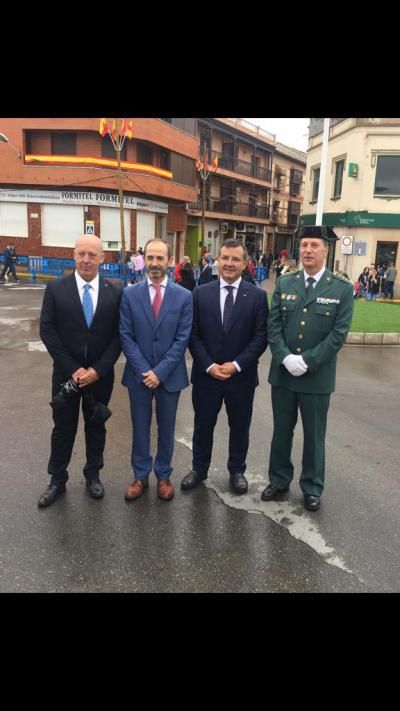 Devia participa en los actos del 175 aniversario de la Guardia Civil en Consuegra