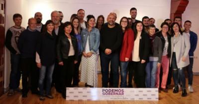 Molina presenta su lista, con 18 mujeres y 15 hombres, para liderar Podemos CLM en las elecciones