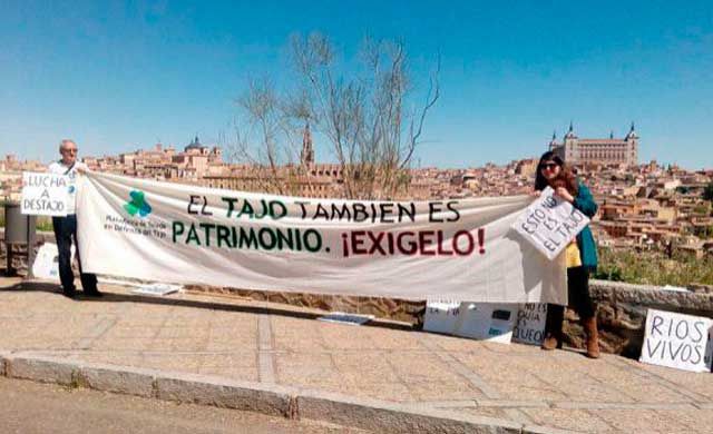 Plataforma pide la dimisión del presidente de la CHT por su nula actitud a favor del Tajo