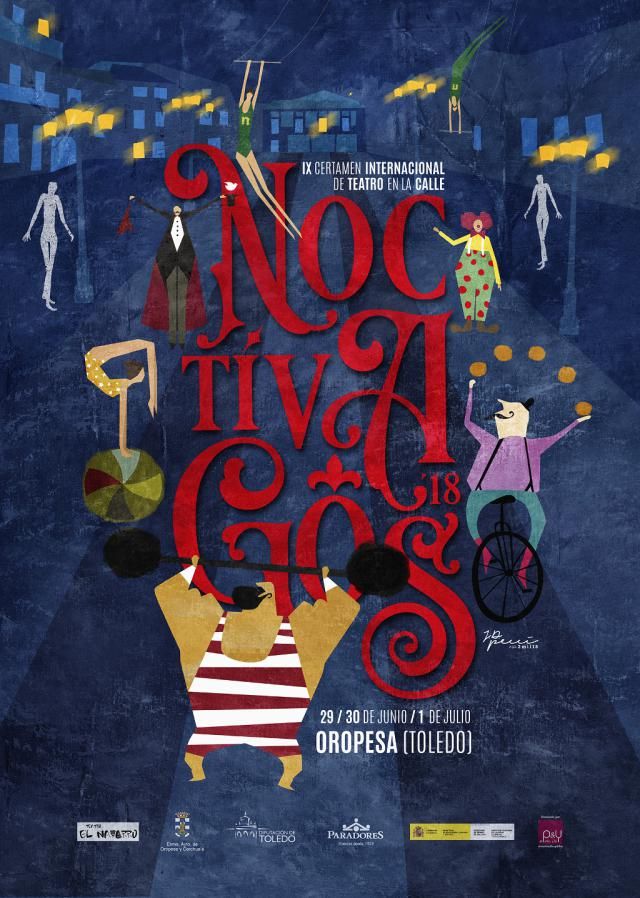 Oropesa acoge este viernes el IX certamen de teatro 'Noctívagos'