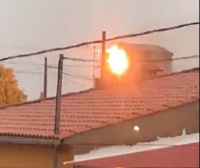 TEMPORAL | Un transformador eléctrico sale ardiendo en Puerto Rey (VIDEO)