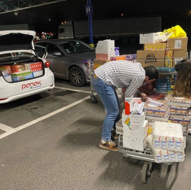 Un estudiante toledano ayuda a los refugiados ucranianos en Polonia