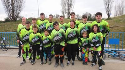 Cuatro podium en la Copa de España de BMX para el Club los Pinos