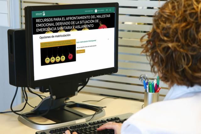 COVID-19 | Plataforma online del SESCAM