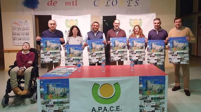 Imagen de la presentacio?n de la  I Carrera y Marcha Solidaria en beneficio de APACE en Mejorada