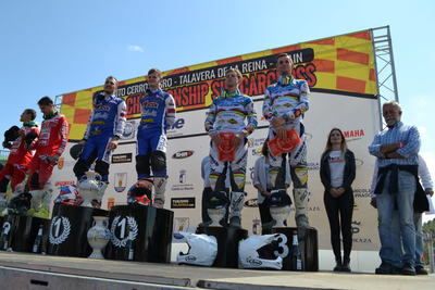 Triunfo del Campeonato de Sidecar celebrado en el Cerro Negro