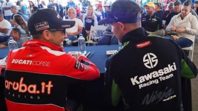 Rea a Bautista: "Gracias por venir al Mundial de Superbike"