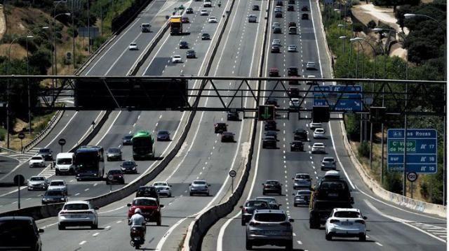 Retenciones en las salidas de Madrid