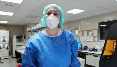 VIDEO | La saeta de Rus desde el laboratorio del Hospital de Talavera