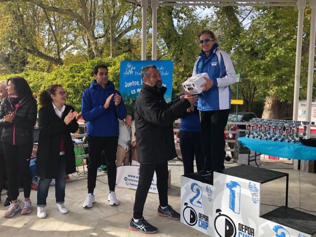 Diputación se suma a la marcha y carrera popular para concienciar sobre la diabetes