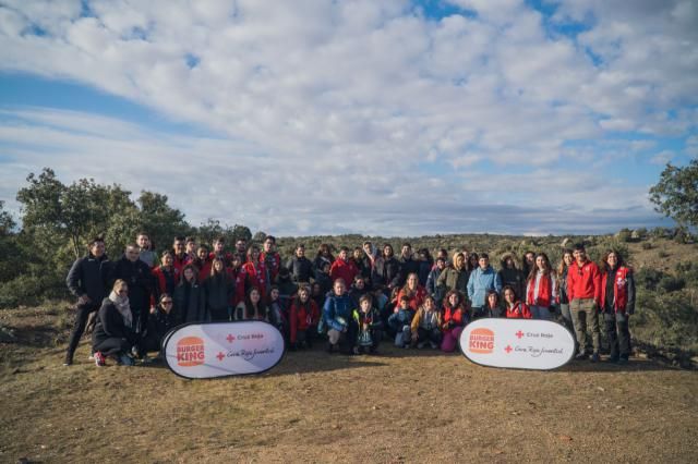 Burger King y Cruz Roja reforestan espacios naturales en Toledo