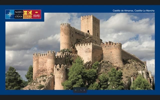 La imagen del Castillo de Almansa que se expondrá en la Cumbre