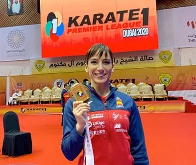 Sandra Sánchez, la leyenda continua. Nuevo oro en la Premier League en Dubai