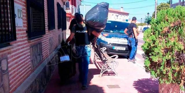 Los registros en la operación policial antidroga se extienden a Alcaudete, San Román y Cazalegas