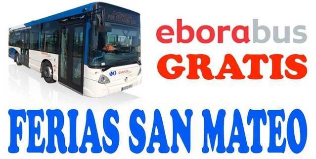 ¿Sabes que Eborabús te lleva GRATIS a las ferias de San Mateo?