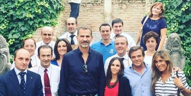 Felipe VI acude a Toledo a disfrutar de una comida con amigos