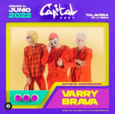 Varry Brava, nueva incorporación al Capital Fest