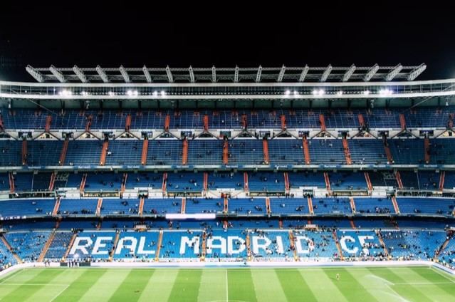 Estadio Santiago Bernabéu.