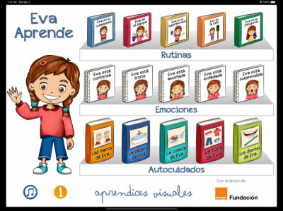 ‘Eva Aprende’, la app de móvil con cuentos interactivos para niñas con TEA