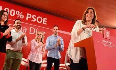 Susana Díaz pide el voto para "hacer más grande al PSOE"