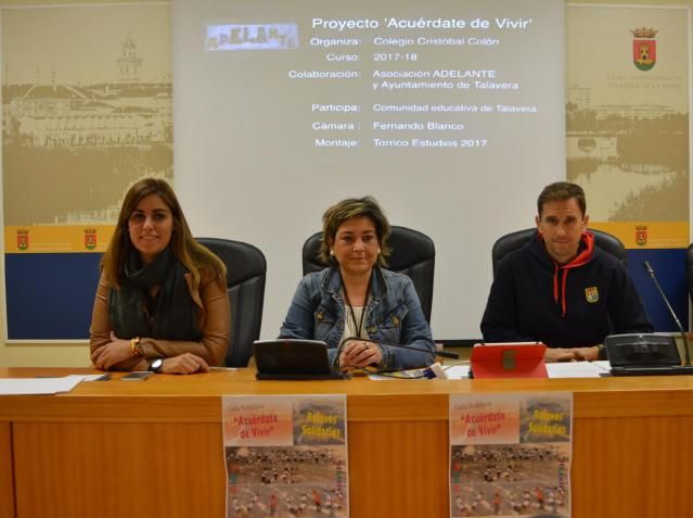 El colegio Cristobal Colón presenta  una nueva edición del proyecto educativo 'Acuérdate de Vivir'