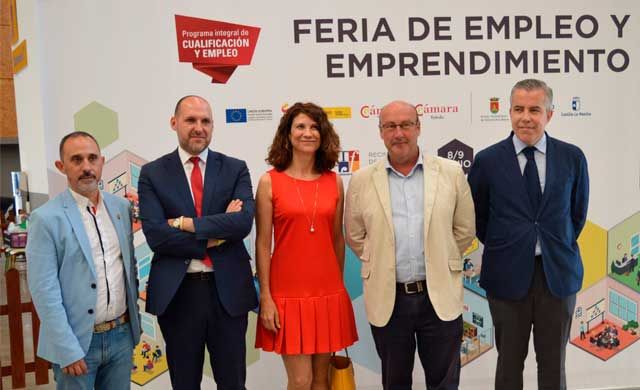 La II Feria del Empleo y el Emprendimiento de Talavera ha reunido a 1.200 jóvenes