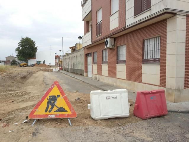 Imagen de archivo de las obras en la calle San Antonio de Patrocinio