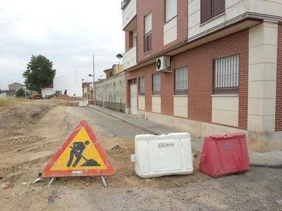 Ganemos Talavera denuncian las obras de la calle San Antonio en Patrocinio