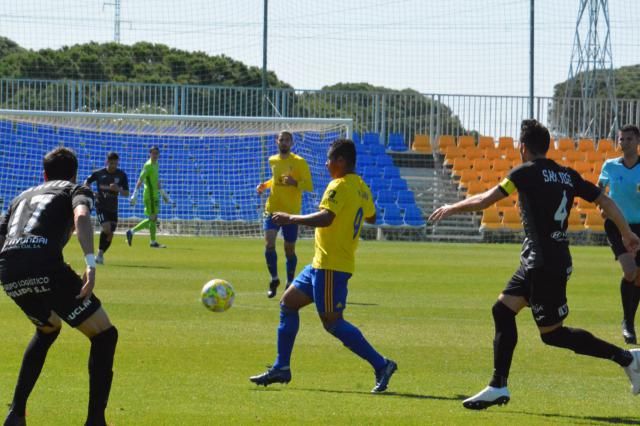 Un momento del partido