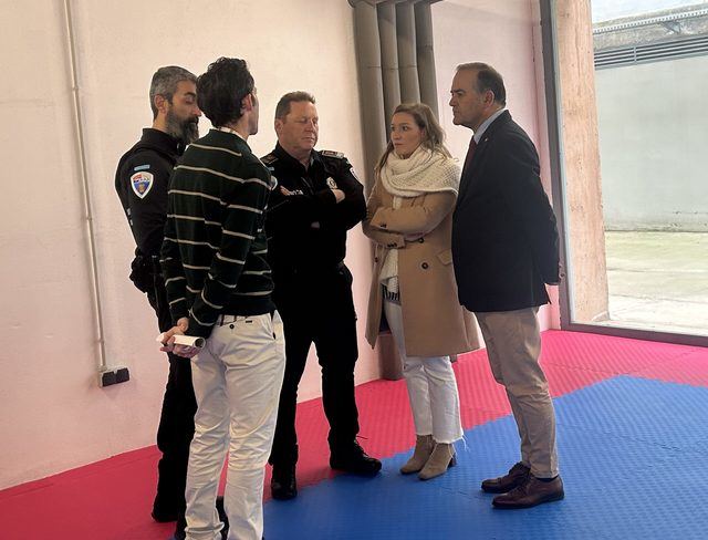 Los policías de Talavera contarán con un tatami para su formación