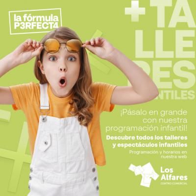 Los Alfares lanza una amplia programación con talleres y actuaciones infantiles