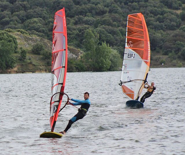 Tertre siguiendo a otro participante