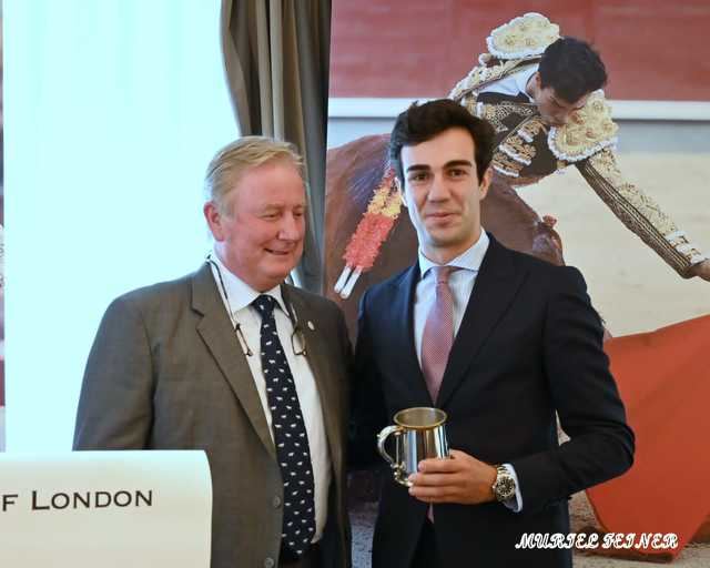 Tomás Rufo, homenajeado por el Club Taurino de Londres