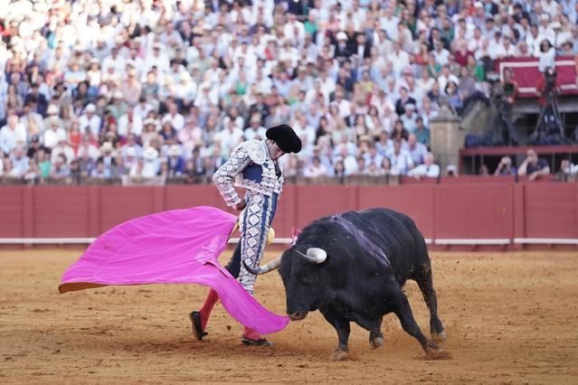 Tomás Rufo, sin opciones en su lote en la Feria de Sevilla