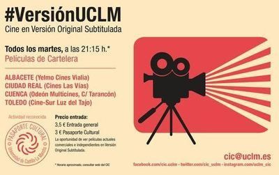 UCLM, de cine: proyecciones de grandes éxitos de la cartelera en Versión Original