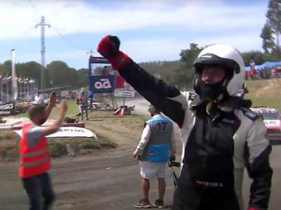 El talaverano Víctor Alvarez gana en Galicia y lídera del Nacional de Autocross