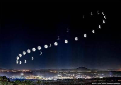 NUESTRA GENTE | Una foto de la luna y Toledo que cautiva a todos