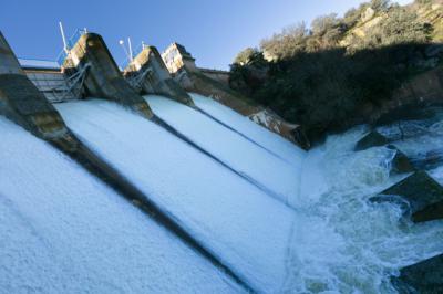 El embalse del Torcón I alcanza la cota máxima de resguardo