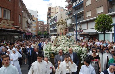 Aviso de cortes de tráfico por la procesión del Corpus Christi en Talavera