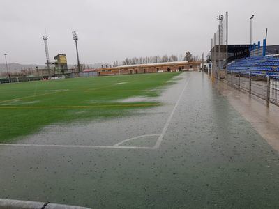 La lluvia vuelve a suspender los partidos del fútbol en Talavera