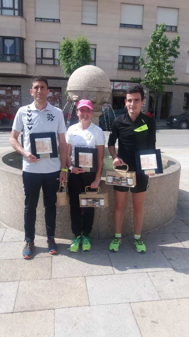 Gran actuación del C.D.A. Espartanos en la carrera disputada en Madrigal de la Vera