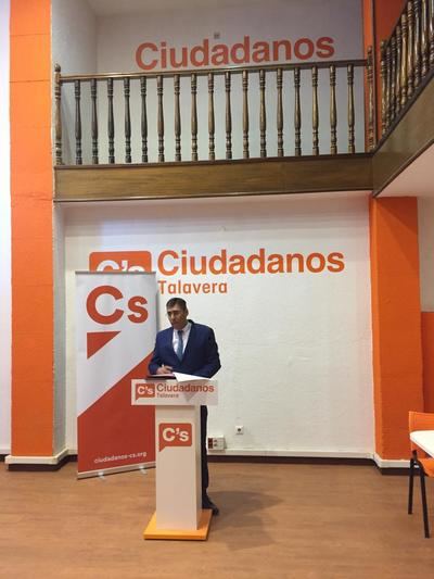 El talaverano Gustavo de las Heras, candidato de Ciudadanos a las elecciones autonómicas