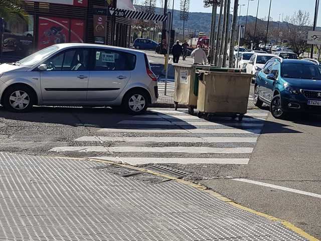 Peligro de atropello en la Avenida Pablo Picasso de Talavera