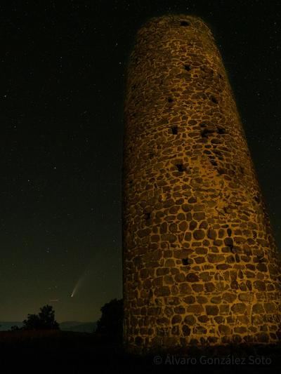 ASTRONOMÍA | Impresionantes imágenes del cometa Neowise desde Segurilla