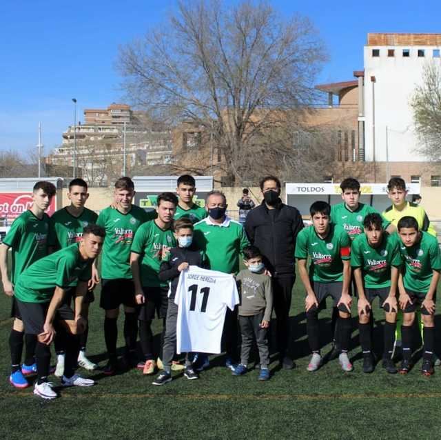 FÚTBOL | El bonito homenaje del Sport City Talavera a Jorge Heredia