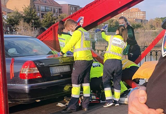 TALAVERA | Una niña de 12 años atropellada en el Puente de Hierro