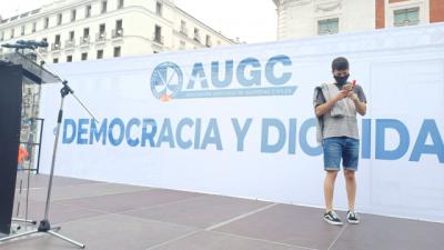 Manifestación de Guardias Civiles por una jornada laboral digna