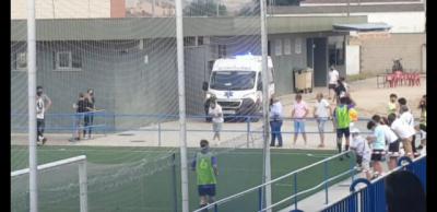 Susto en el partido del Élite Talavera contra La Roda