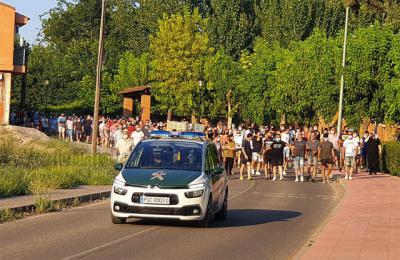 Así fue la manifestación en contra de los okupas conflictivos de Cazalegas