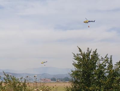 Declarado un incendio en las proximidades de Palomarejos Golf